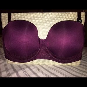 Torrid Push-Up Strapless Bra, 40DD